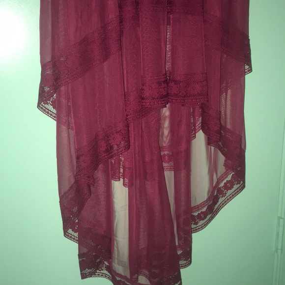 Burgundy Dress - Picture 4 of 4